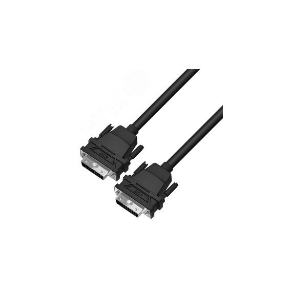 Кабель DVI-D 25M на 25 M, 1.8 м., черный Greenconnect GCR-DM2DMC-1.8m