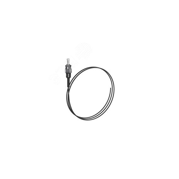 Пигтейл оптический PREMIUM ST/UPC 50/125мкм 1.5м LSZH чёрный NTSS NTSS-PGT-PM-ST/U-50-1.5-BL