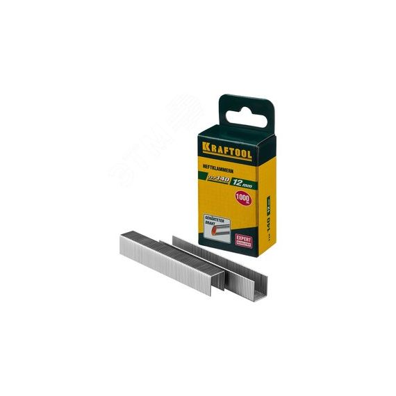 Скобы широкие тип 140 12 мм 1000 шт KRAFTOOL 31680-12