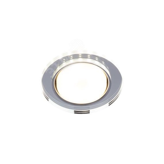 Светильник встраиваемый со светодиодной подсветкой DK LD51 MR GX53 зеркальный ЭРА Б0057467