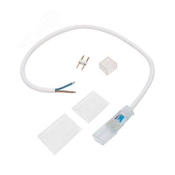 Коннектор с проводом для двухстороннего неона 8х16мм Neon-Night 134-051