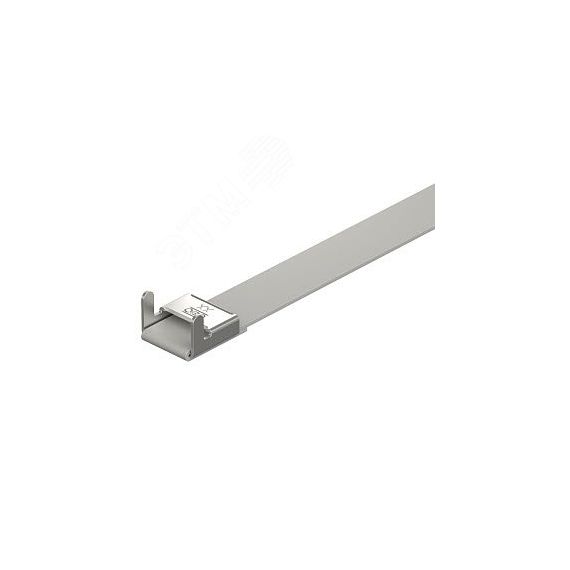 Монтажная лента с фиксатором, черная OBO Bettermann SBF 15-800 A2K