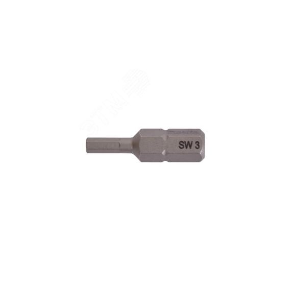 Насадка бита HEX3.0, 25 мм, E-form (MZ), 10 шт. Makita P-21375
