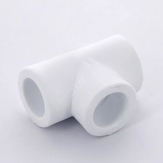 Тройник 75 полипропиленовый PPR белый PRO AQUA PA14020P