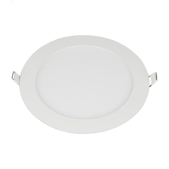 Светильник светодиодный встраиваемый. (4000К). Корпус белый . UЛм-Q236 12W/4000K WHITE Uniel UL-00004662