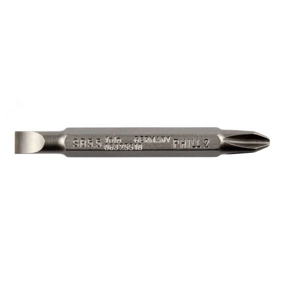 Бита двухсторонняя серия Industrial SL5,5/PH2, 60 мм Felo 06325510
