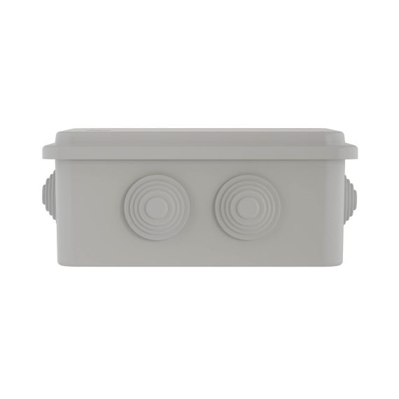 Коробка ответвит. с 6 кабельными вводами д.25мм, IP55, 120х80х50мм (розница)