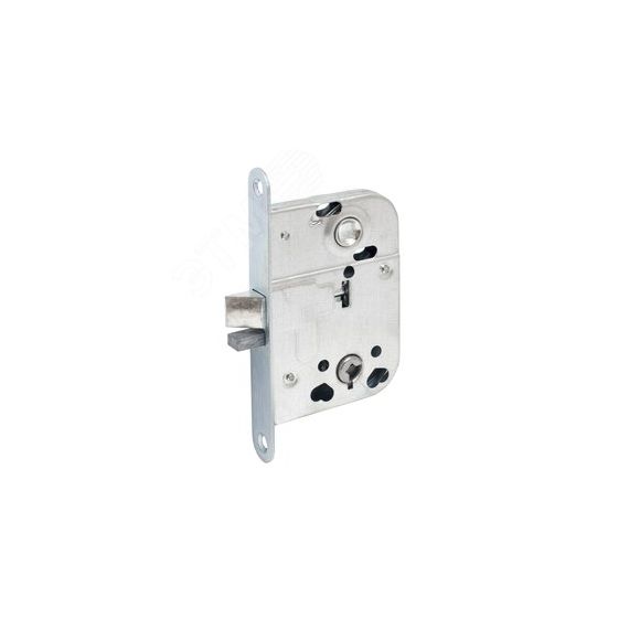 Защёлка АЛЛЮР 2014 ZP хром для финских дверей с фиксатором б/о ПТК 14364