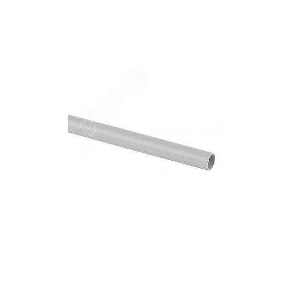 Труба гладкая жесткая ПВХ (серый) d 40мм (3м) ЭРА Б0036390