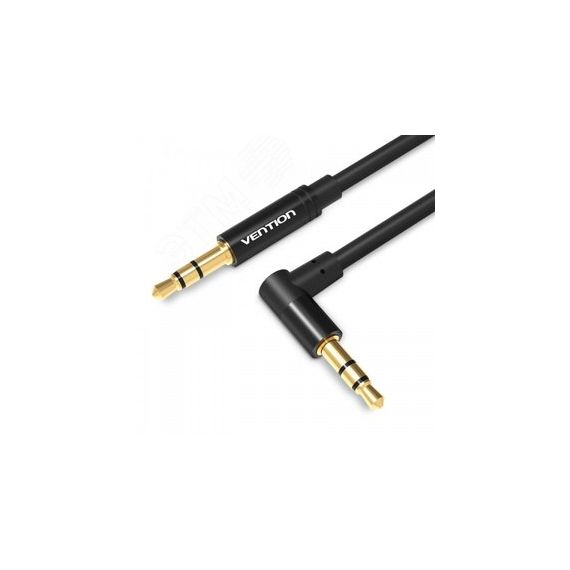 Кабель аудио Jack 3.5 мм M на Jack 3.5 мм M, угол 90 гр., 1 м. Vention BAKBF-T