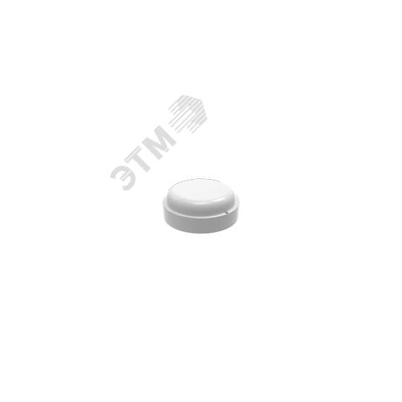 Светильник светодиодный ДБП 8 Вт 6500К 700 лм 200-240В IP65 D140х48мм круглый Пластик ЖКХ LITE Gauss Gauss 126418308