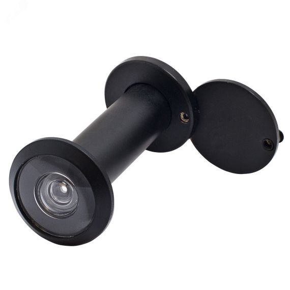 Глазок дверной АЛЛЮР ГДШ-3 БШт 50-75мм d=16мм черный ПТК 13723