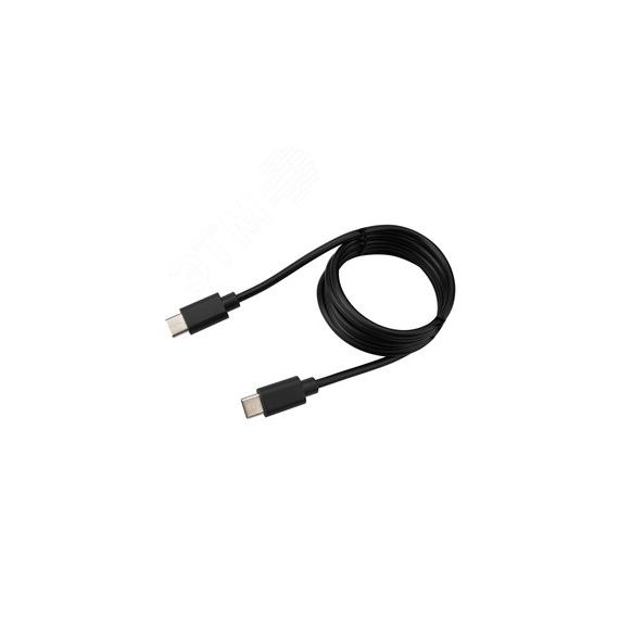 Кабель Type-C - Type-C 2A, 1m, PVC, black, 18-1834, REXANT 18-1834