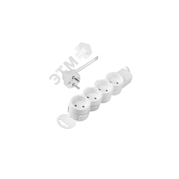 Удлинитель бытовой ФАZА  FX-04-300 (4 х 3,0), 10А JazzWay 5051584
