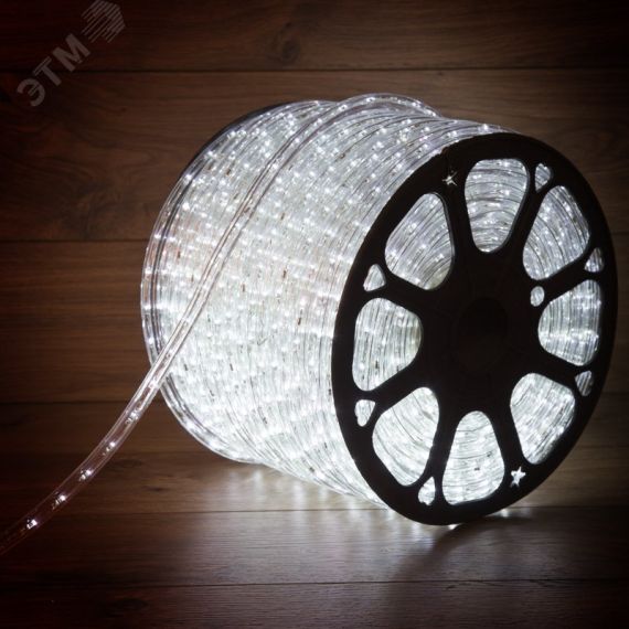 Дюралайт LED, постоянное свечение 2W – белый, 36 LED/м, 100 м Neon-Night 121-135