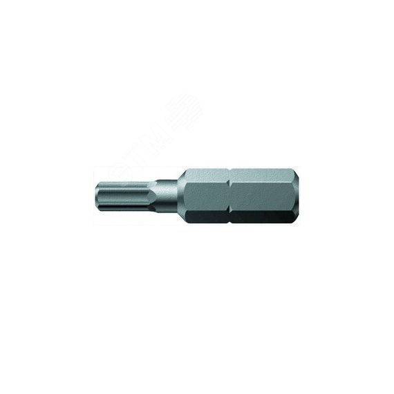 Бита под внутренний шестигранник 840/1 Z Hex-Plus вязкая твердость хвостовик 1/4 C 6.3 6 x 25 мм WERA WE-056330