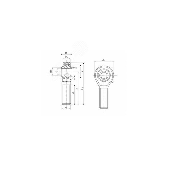 Шарнирный наконечник POS12EC TECHNIX TECHNIX POS12ECTECHNIX