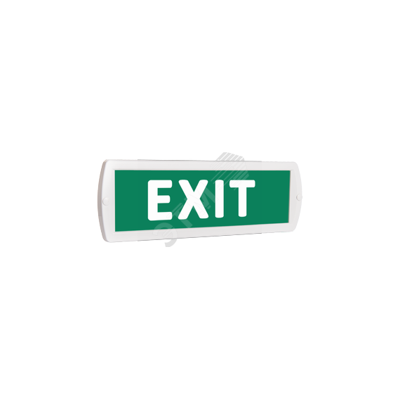 Оповещатель охранно-пожарный световой (зеленый фон) SLT Т 12 EXIT