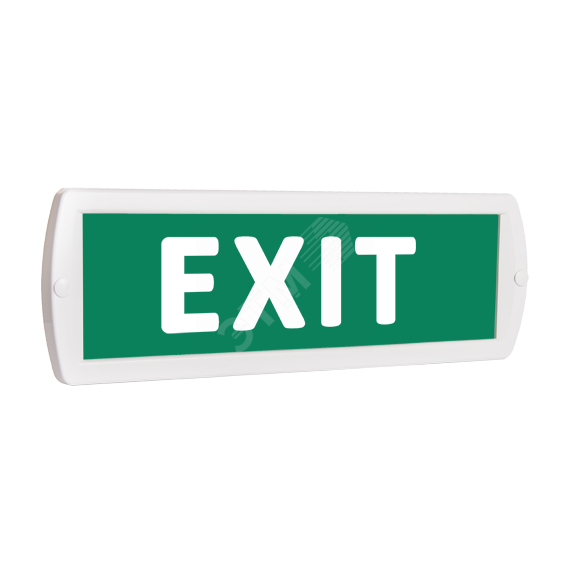 Оповещатель охранно-пожарный световой (зеленый фон) SLT Т 12 EXIT