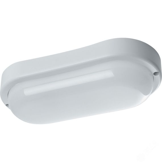 Светильник светодиодный ДБП-12w 6500К 900Лм IP65 овал белый FERON AL3005-1