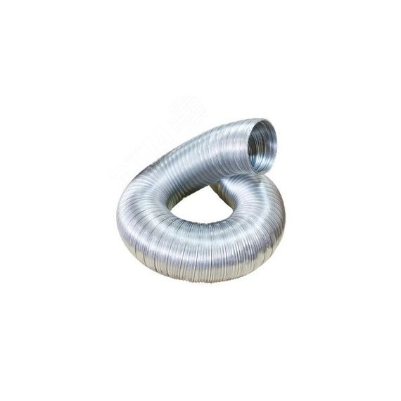 Воздуховод гибкий алюминиевый гофрированный, 50мкм, D100 Auramax A10VA