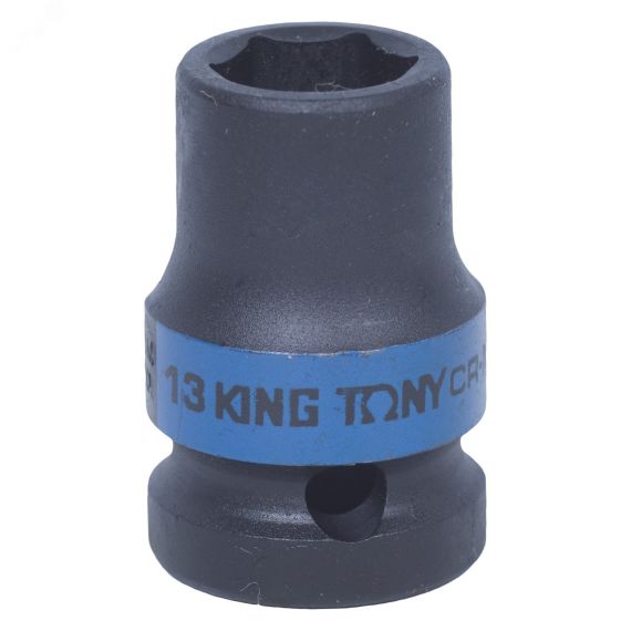 Головка торцевая ударная шестигранная 1/2', 13 мм King Tony 453513M