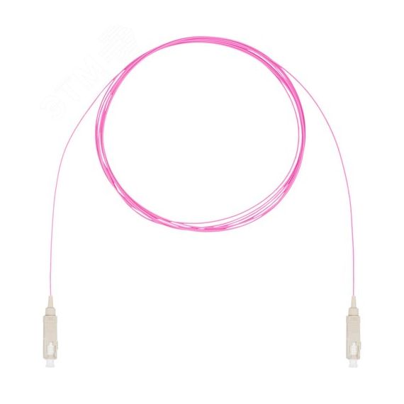 Шнур оптический монтажный (пигтейл), SC-SC, OM4, нг(А)-HF, маджента, 3,0 м Datarex DR-225134