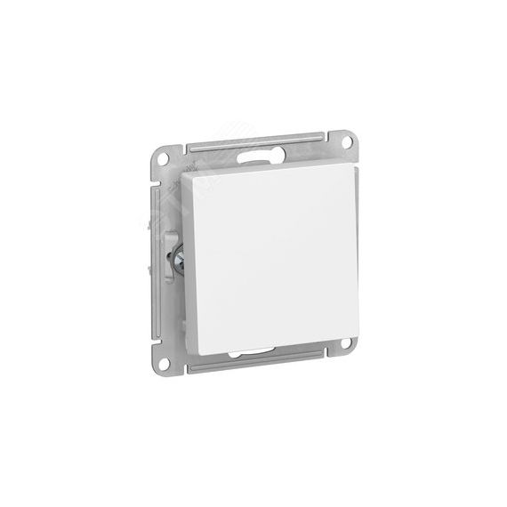 Выключатель ATLASDESIGN с самовозвратом схема 1 10АХ механизм белый SE (Systeme) ATN000115