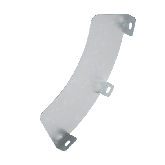 Перегородка SEP для углов CS 45,H100, в комплекте с крепежными элементами и необходимыми для монтажа, ZL