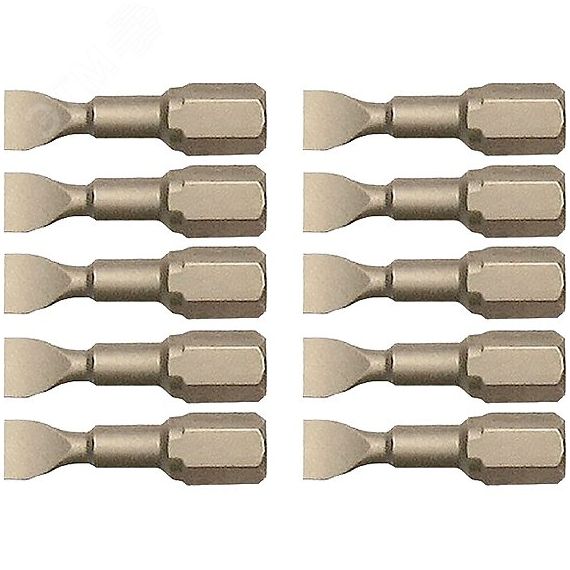 Насадка бита SL1.6x8.0, 25 мм, E-form (MZ), 10 шт. Makita P-06242