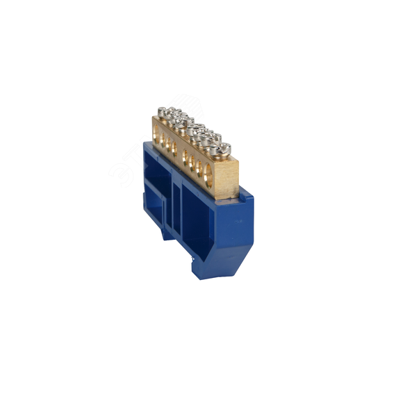 Шина нулевая с изолятором OptiKit BB-D-PE-DIN-14-8х12-желтый КЭАЗ 277863