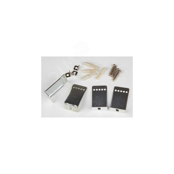 Комплект настенно-потолочного крепления для светодиодных панелей UFL-F02 SILVER 100 POLYBAG, короткий Uniel UL-00000422