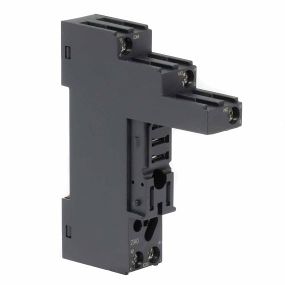 Колодка с винтовыми клеммами для реле на 1 группу контактов