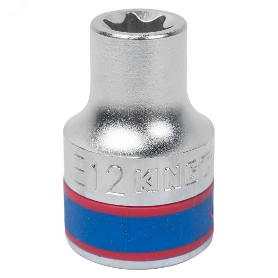 Головка торцевая TORX Е-стандарт 1/2', E12, L = 37 мм King Tony 437512M