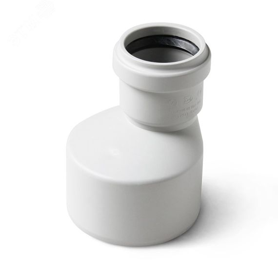 Переход эксц для бесшумной канализации 58x40 (50х40) мм PRO AQUA STPL50058040