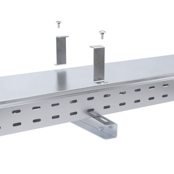 Держатель листового лотка H80, цинк-ламельный (аналог горячеоцинкованного)