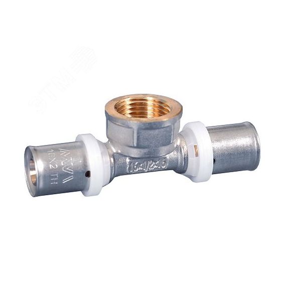 Тройник пресс 16 х 1/2' ВР MVI PF.542.040404