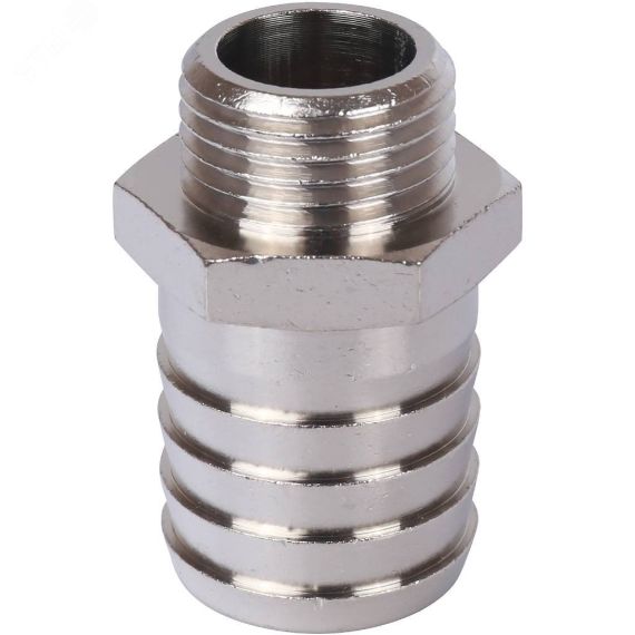 Штуцер НР никелированный 1/2'x25 STOUT SFT-0067-001225