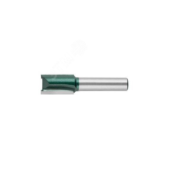 Фреза пазовая прямая с двойным лезвием DxHxL=12х19x52 мм FIT 3601-081912