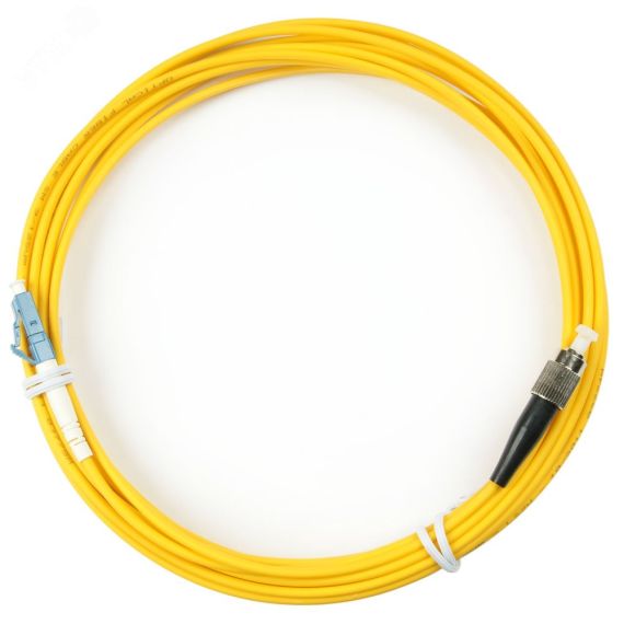 Шнур оптический simplex 7м LC-FC 9/125 sm LSZH Cabeus FOP(s)-9-LC-FC-7m