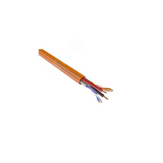 Кабель (провод) ParLan compact F/UTP Cat5e ZH     нг(А)-HF 2х2х0.52mm+2х0.75mm для СКС и IP-сетей Паритет 117844