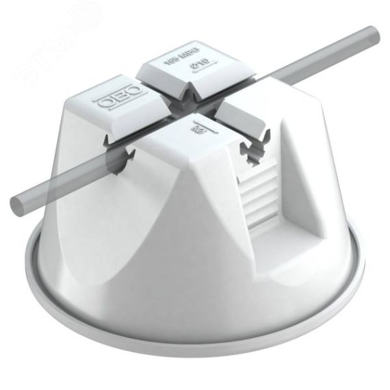 Держатель проволоки для плоской кровли OBO Bettermann 165 MBG-8-10 GR