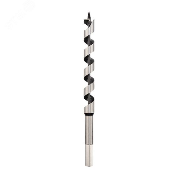 Сверло винтовое по дереву 14х230 мм (шестигранный хвостовик) Kranz KR-91-0705