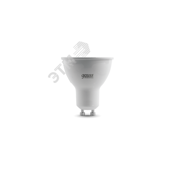 Лампа светодиодная LED 7 Вт 530 лм 3000К AC180-240В GU10 софит MR16 теплая  Elementary Gauss Gauss 13617