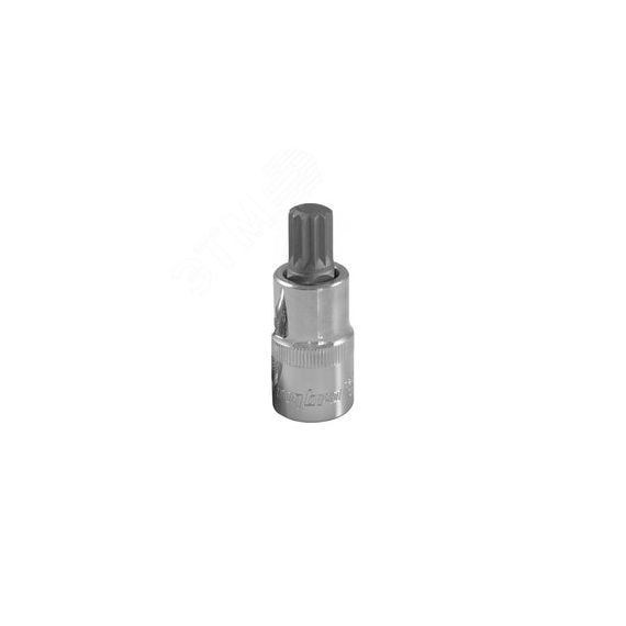 Насадка торцевая 1/2''DR с вставкой-битой SPLINE, M6 Ombra 120705
