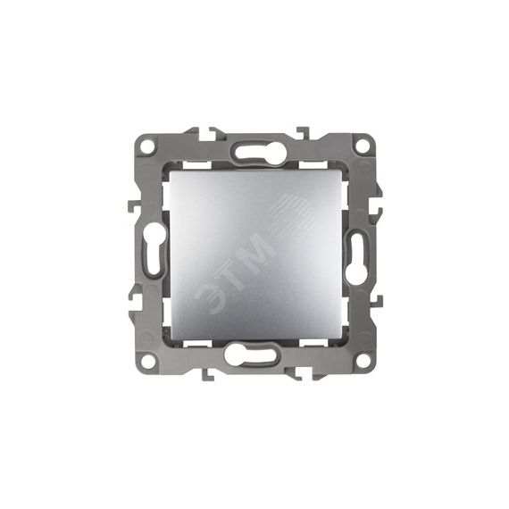 Выключатель, 10АХ-250В, Эра12, алюминий,12-1101-03 ЭРА Б0014623