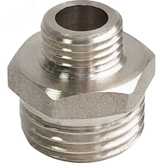 Ниппель переходной с никелевым покрытием 1 1/2'x1' VALFEX VF.580.N.112.100