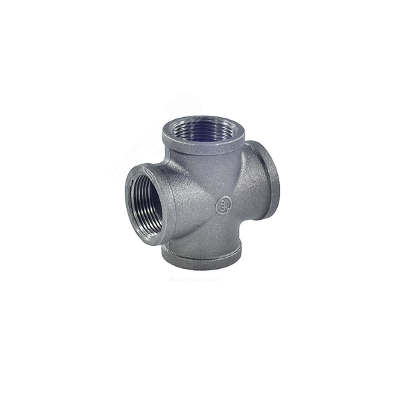Крестовина чугунная Ду25 (1') ВВ Fittex PLUS 127-3625