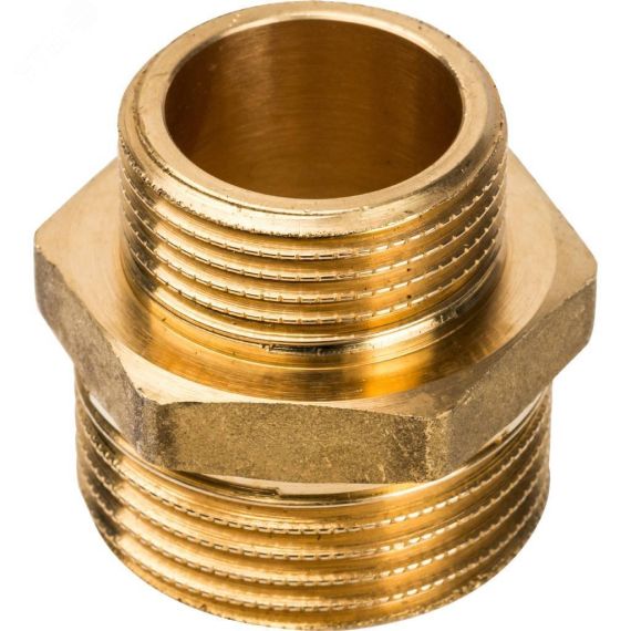 Ниппель НН переходной 1' х 3/4 STOUT SFT-0003-000134