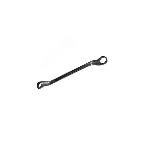 Ключ накидной двусторонний 17х22 оксидированный Sitomo 51804